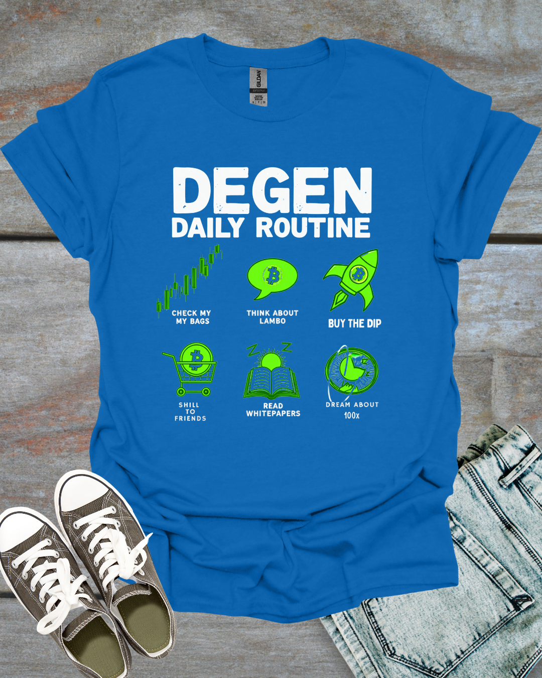 Degen Daily Routine T-shirt