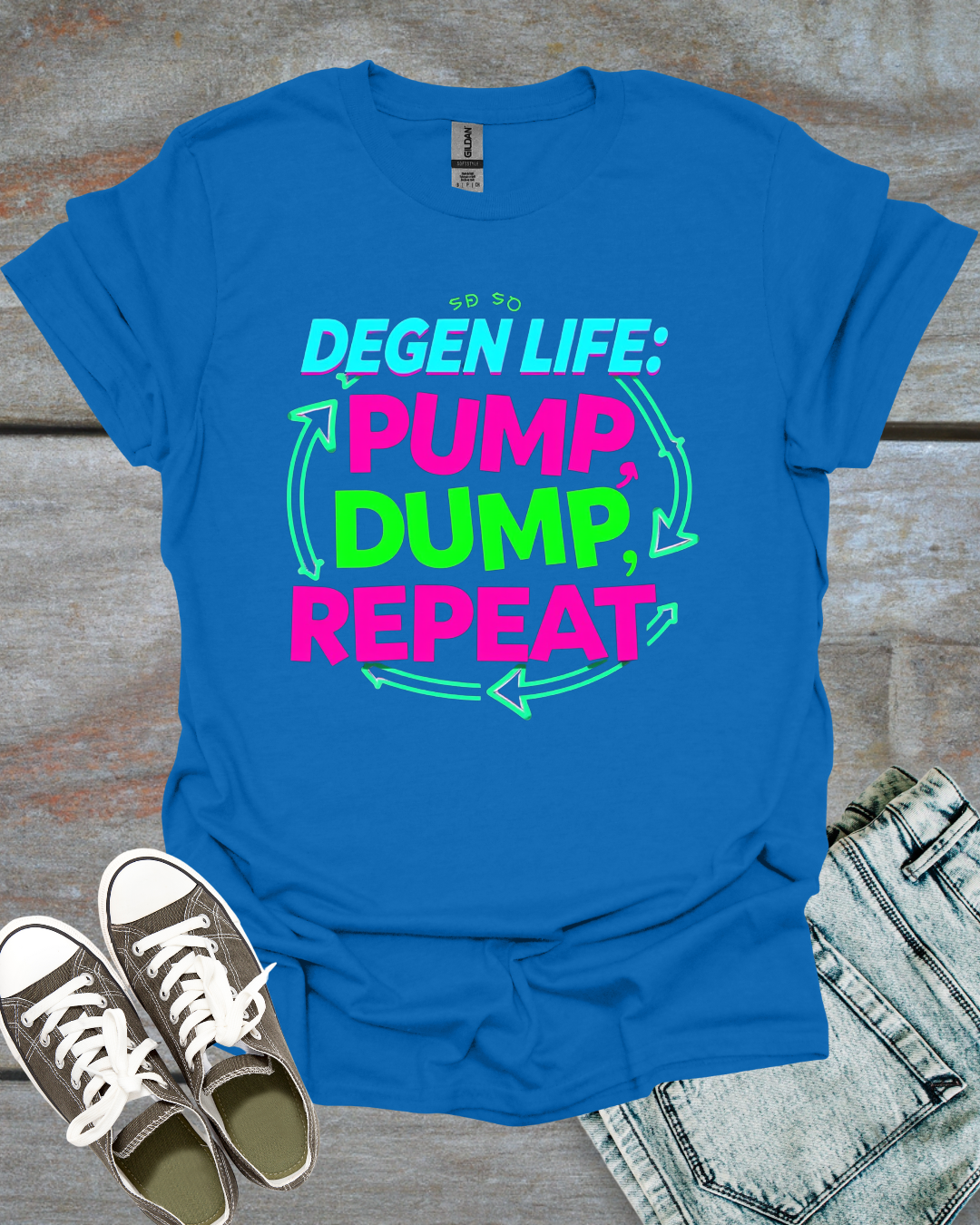 PUMP, DUMP, REPEAT Unisex T-Shirt