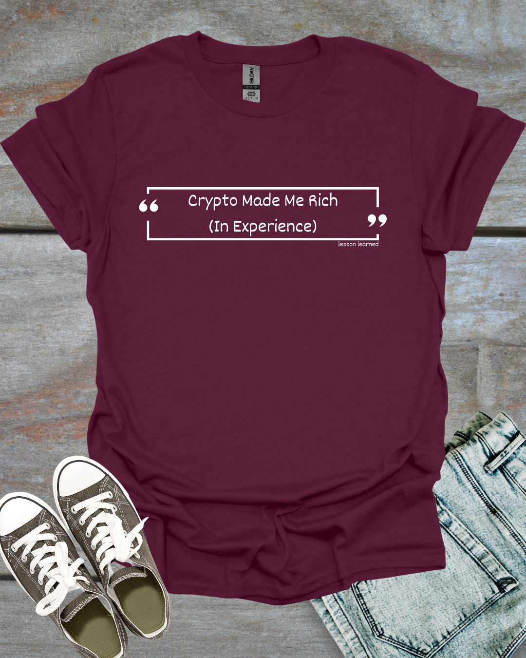 Crypto Made me Rich T-Shirt