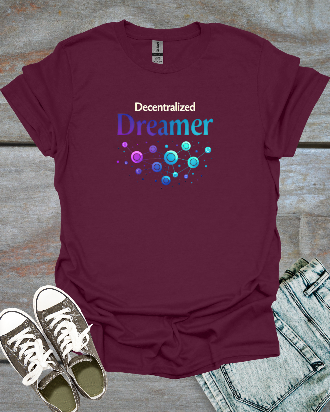 Blockchain Decentralized Dreamer T-Shirt