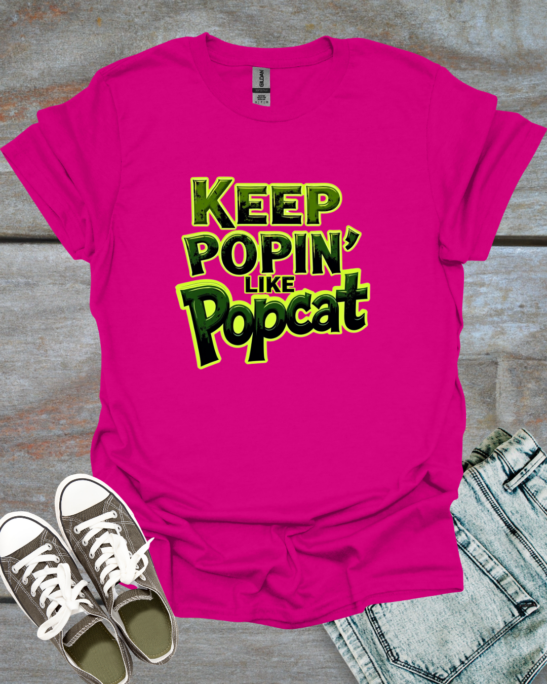 Keep Poppin' Like Popcat T-Shirt