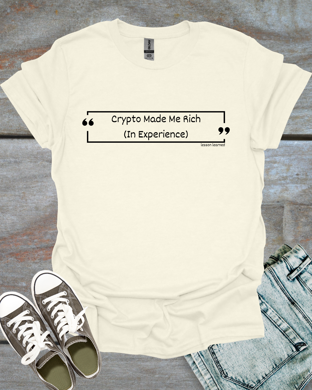 Crypto Made me Rich T-Shirt