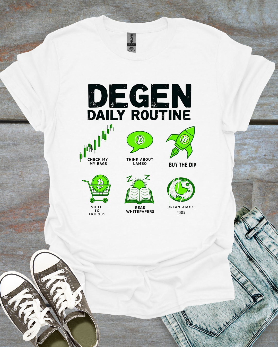 Degen Daily Routine T-shirt