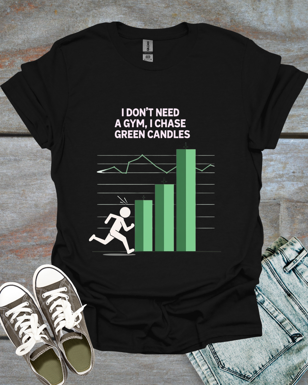 Chase Green Candles T-Shirt