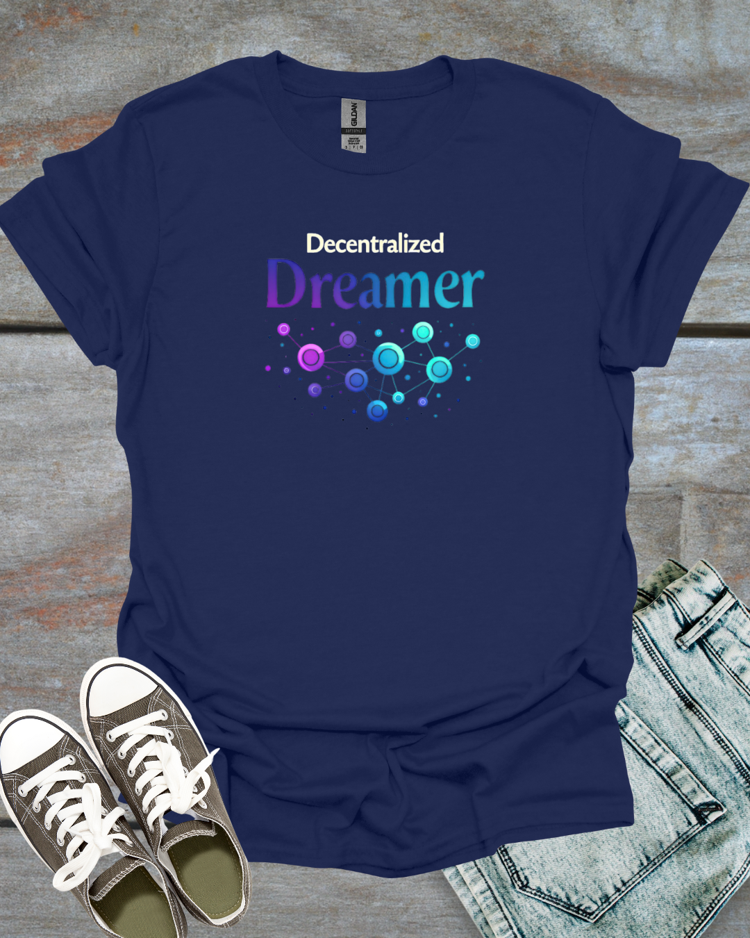 Blockchain Decentralized Dreamer T-Shirt