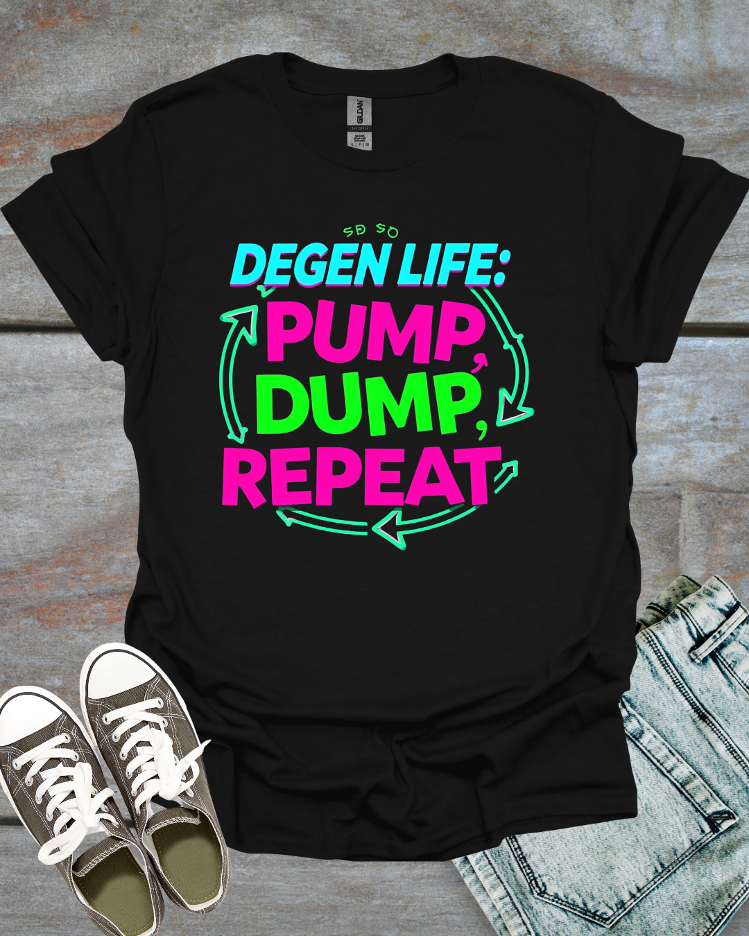 PUMP, DUMP, REPEAT Unisex T-Shirt