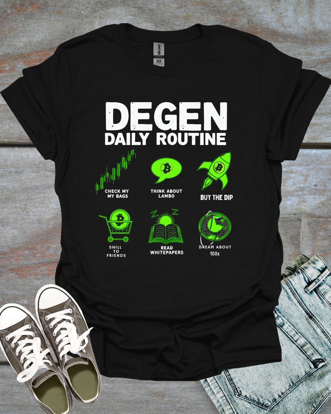 Degen Daily Routine T-shirt