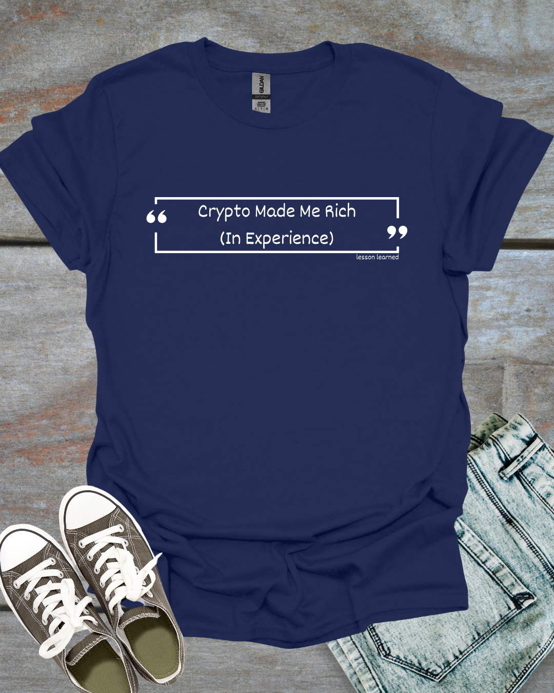 Crypto Made me Rich T-Shirt