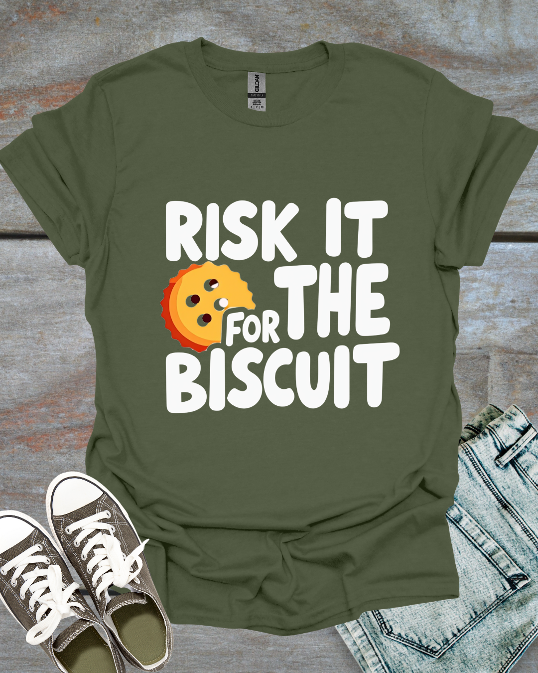 RISK IT for the Biscuit T-Shirt