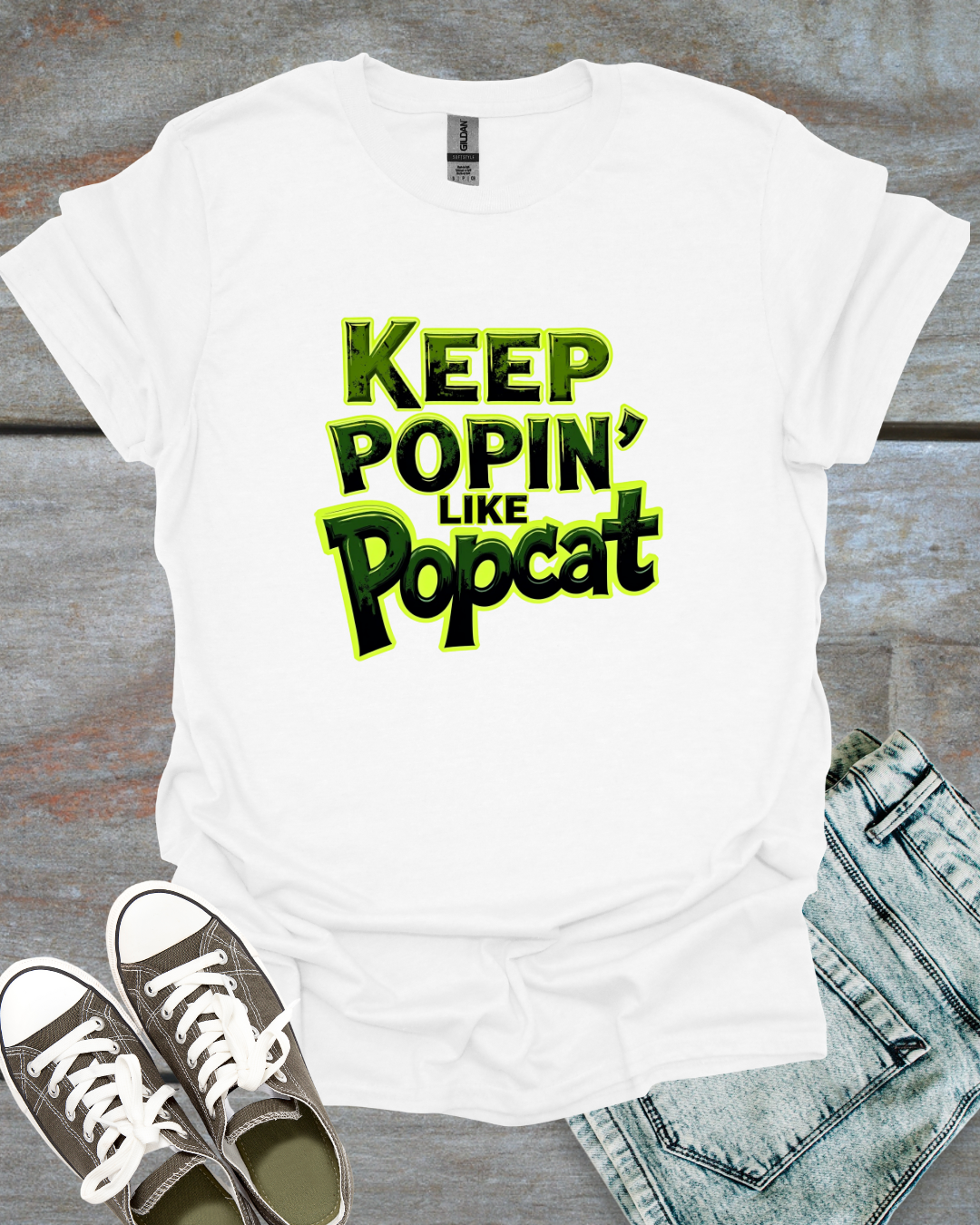 Keep Poppin' Like Popcat T-Shirt