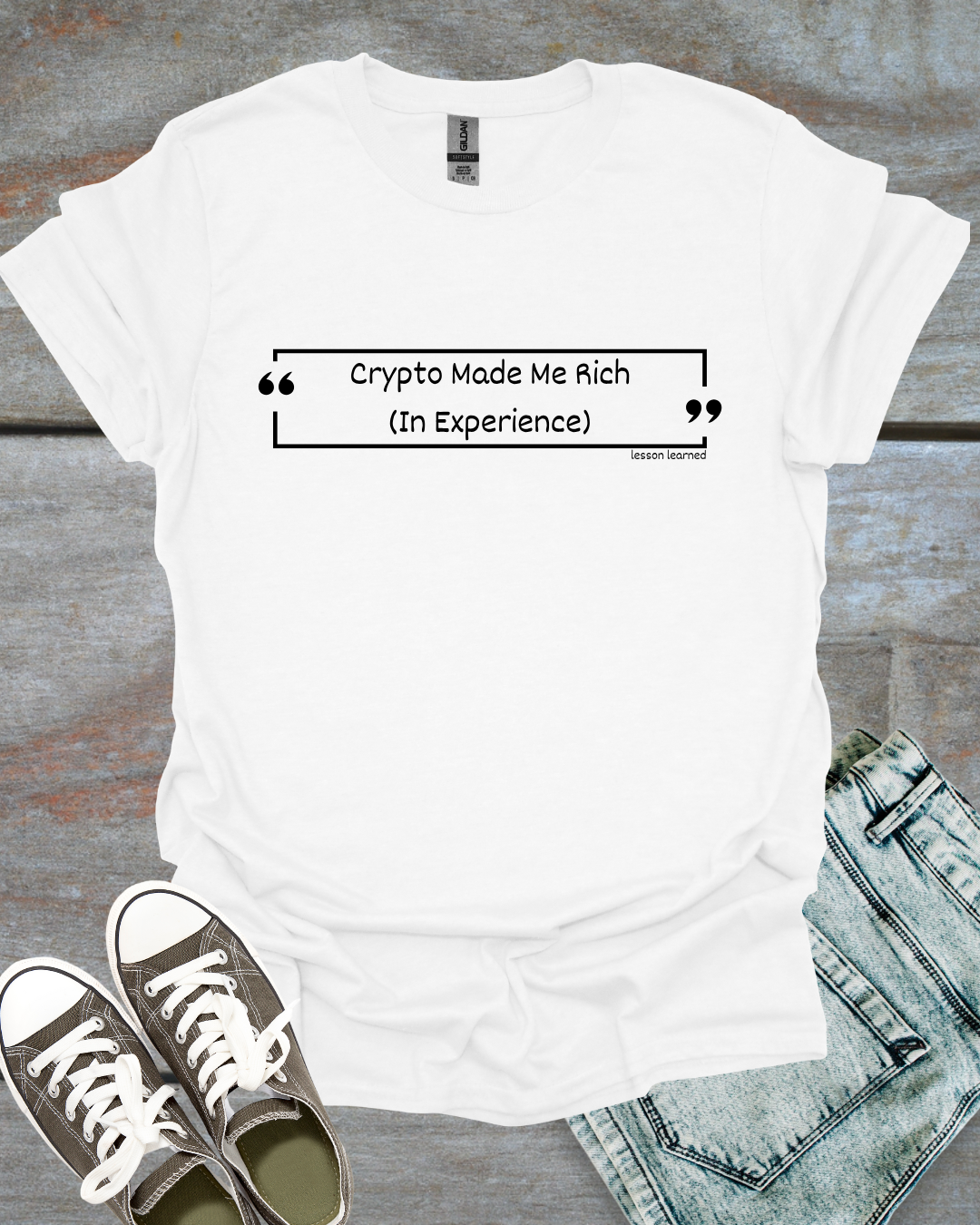 Crypto Made me Rich T-Shirt