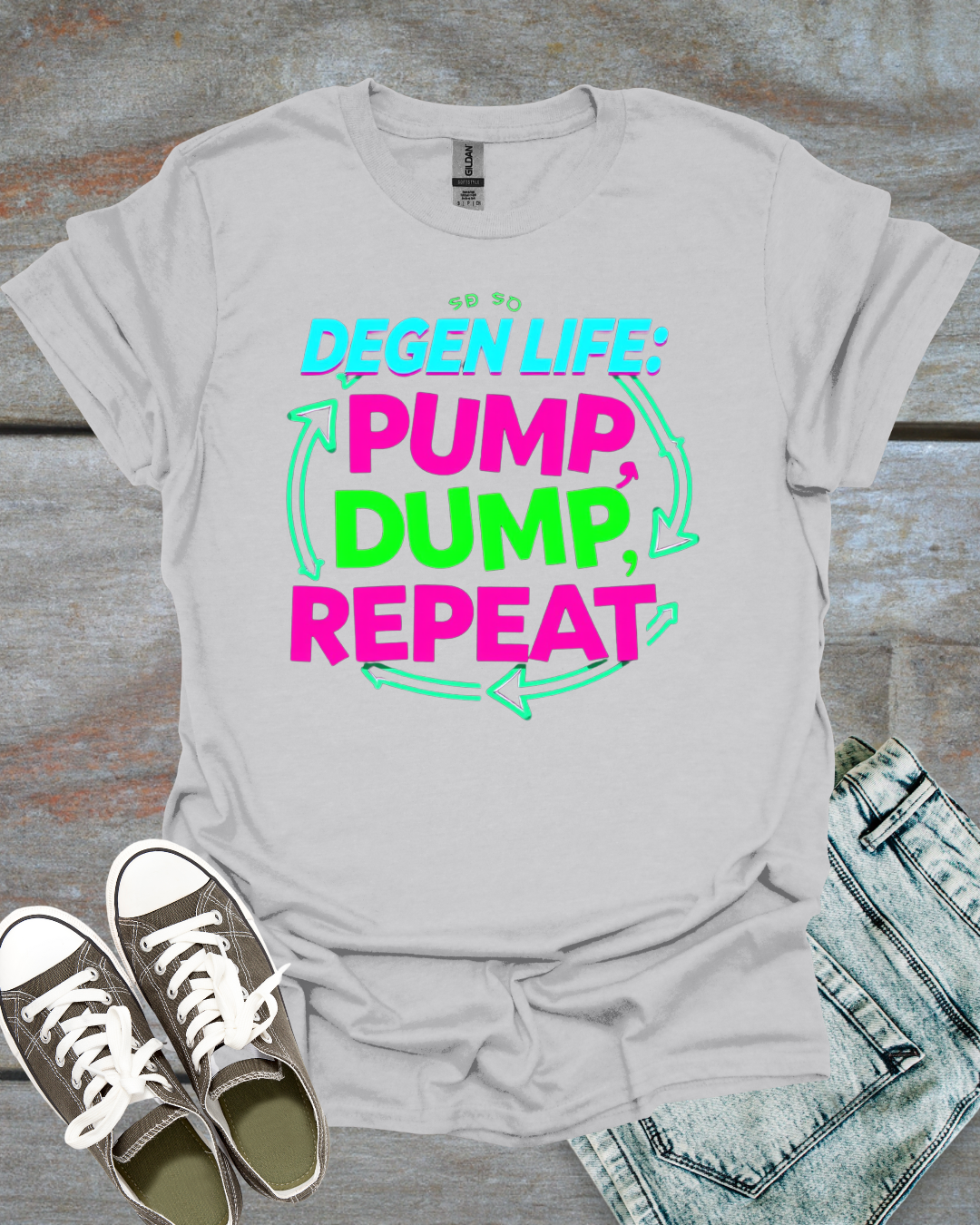 PUMP, DUMP, REPEAT Unisex T-Shirt