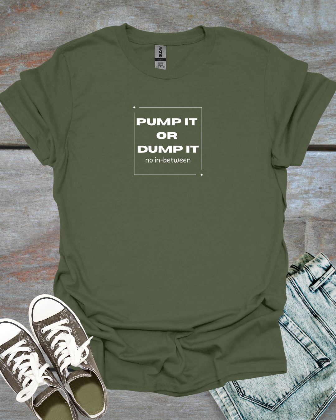 Pump it or Dump it, Trader humor T-Shirt