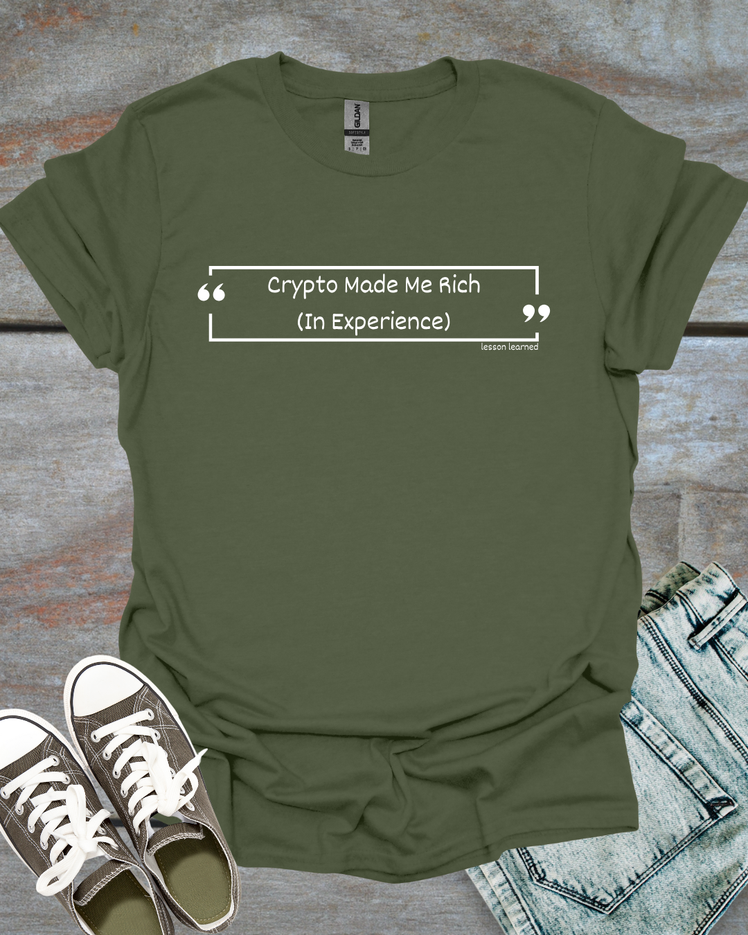 Crypto Made me Rich T-Shirt