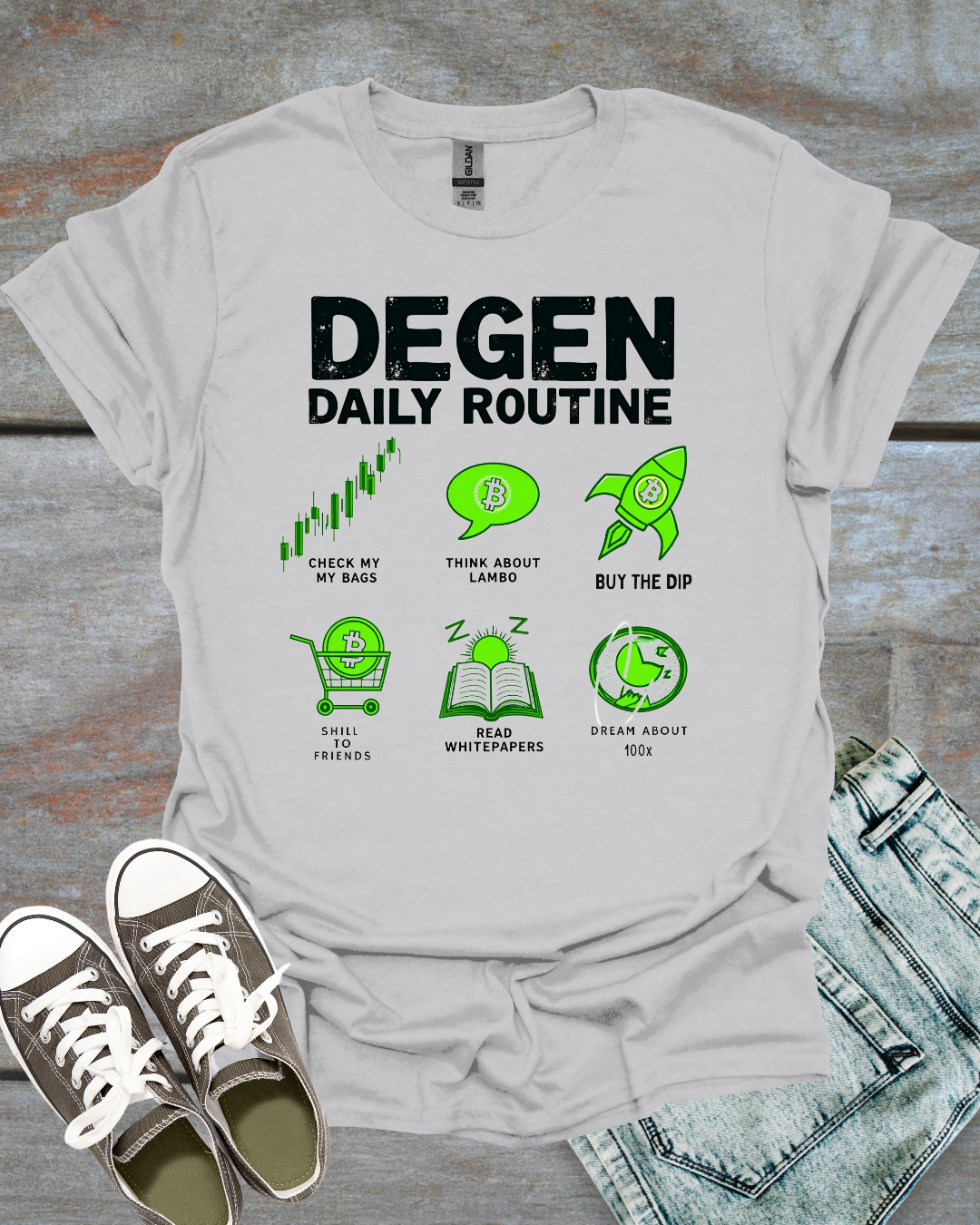 Degen Daily Routine T-shirt