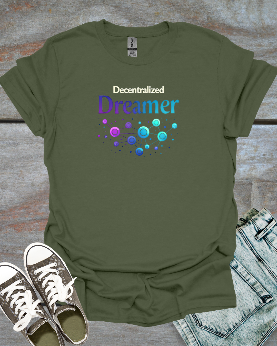 Blockchain Decentralized Dreamer T-Shirt