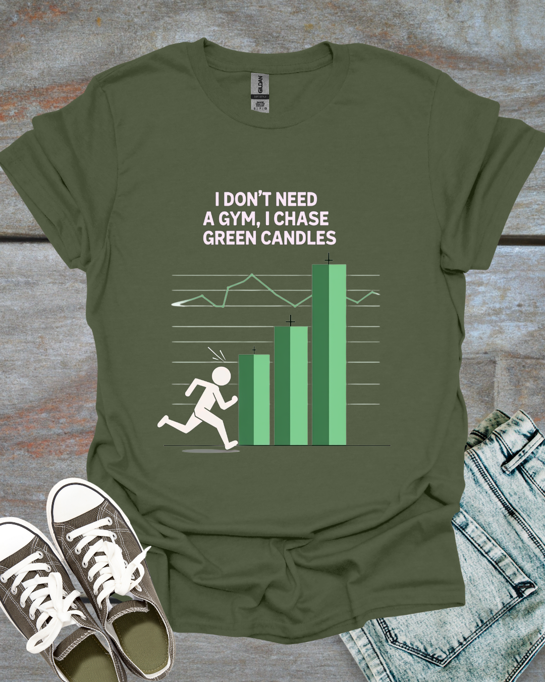 Chase Green Candles T-Shirt