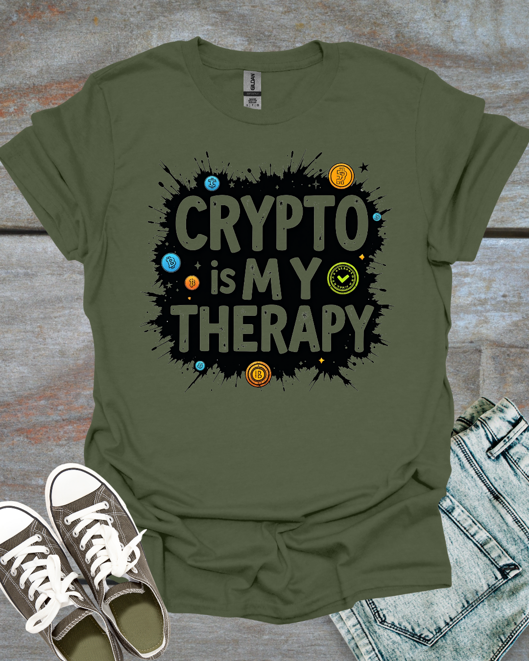 Crypto Therapy T-shirt