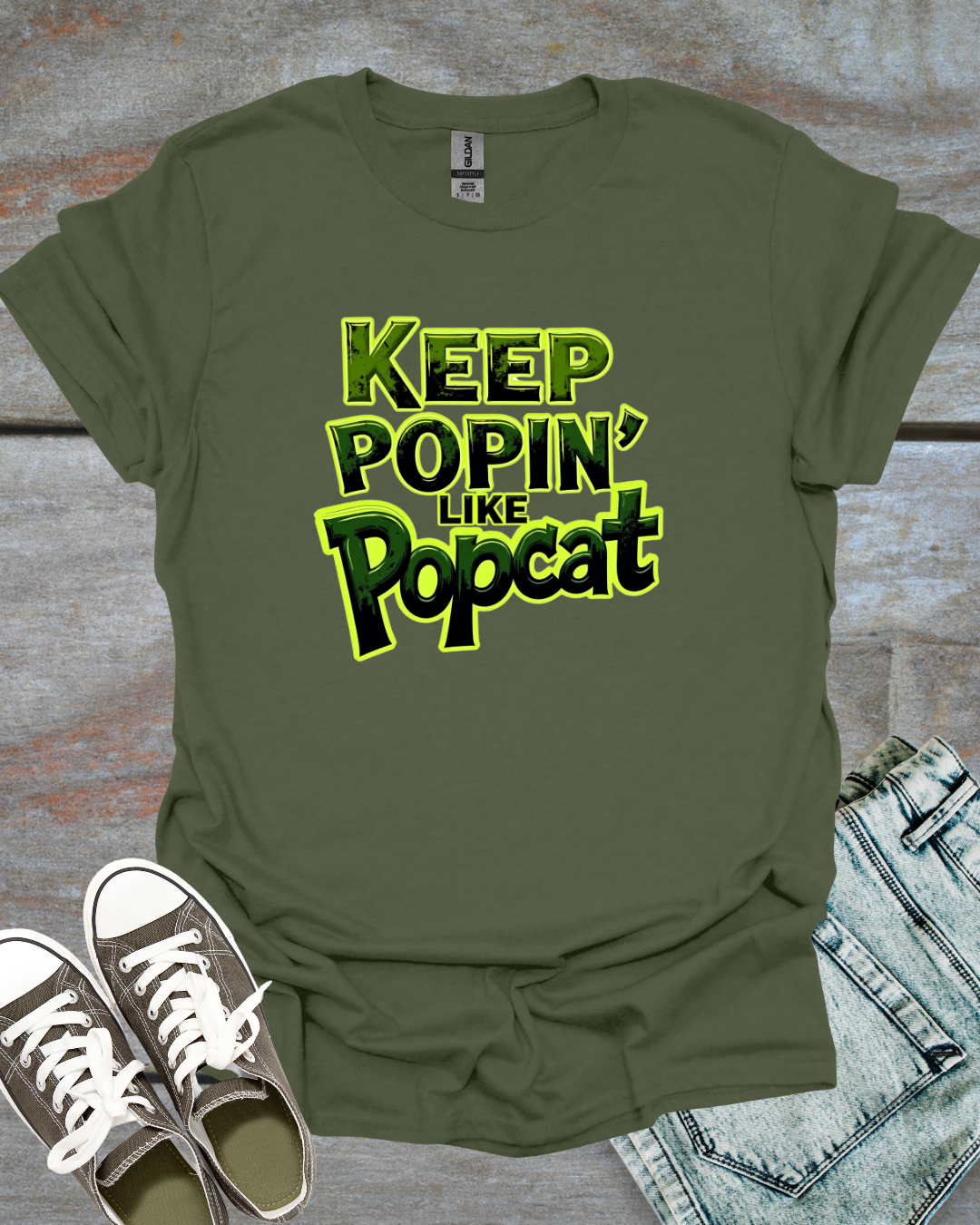 Keep Poppin' Like Popcat T-Shirt