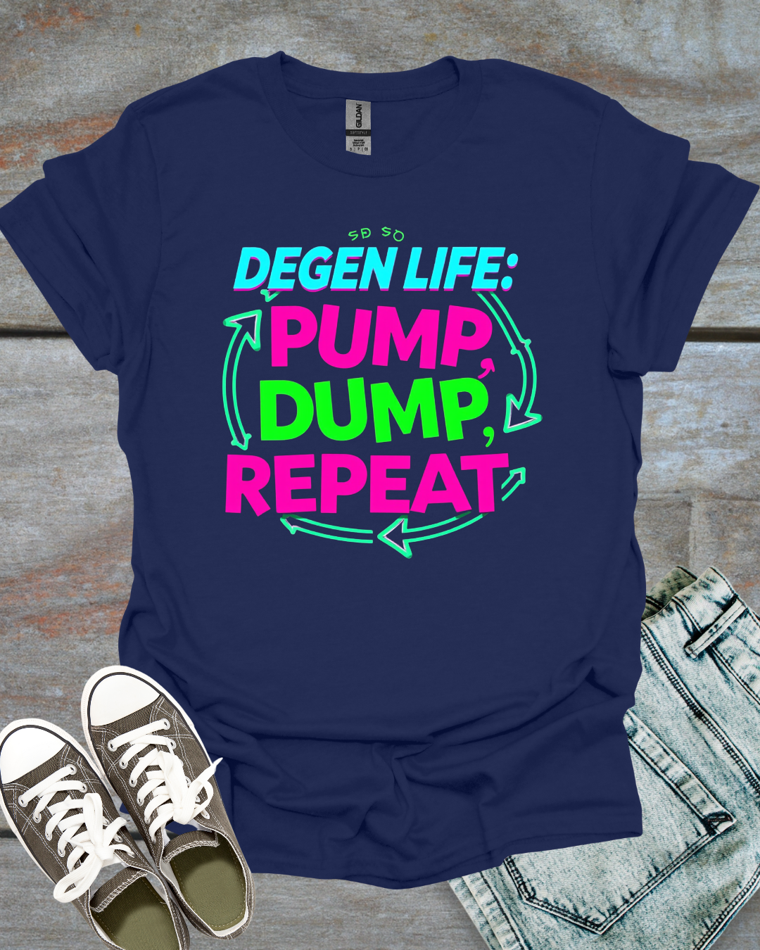 PUMP, DUMP, REPEAT Unisex T-Shirt