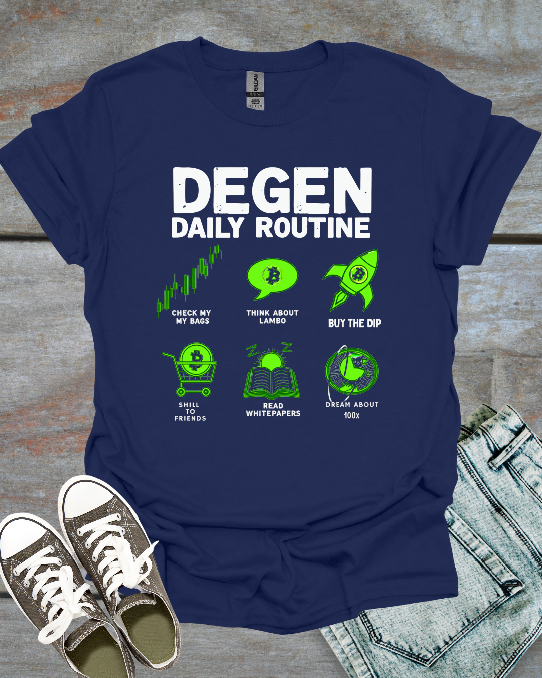 Degen Daily Routine T-shirt