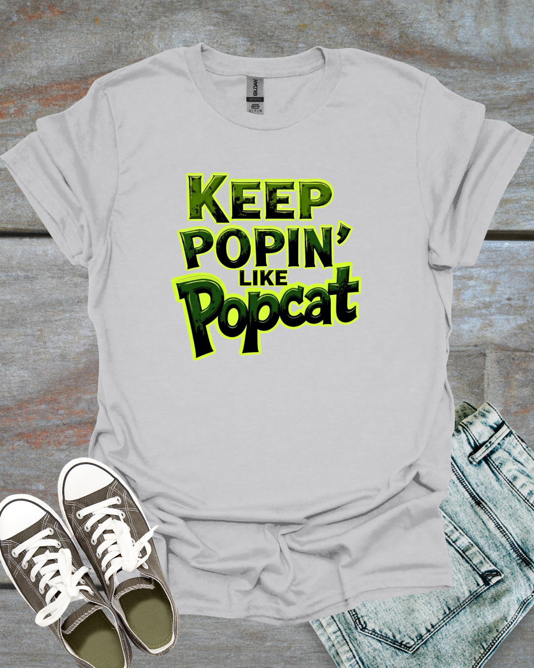 Keep Poppin' Like Popcat T-Shirt