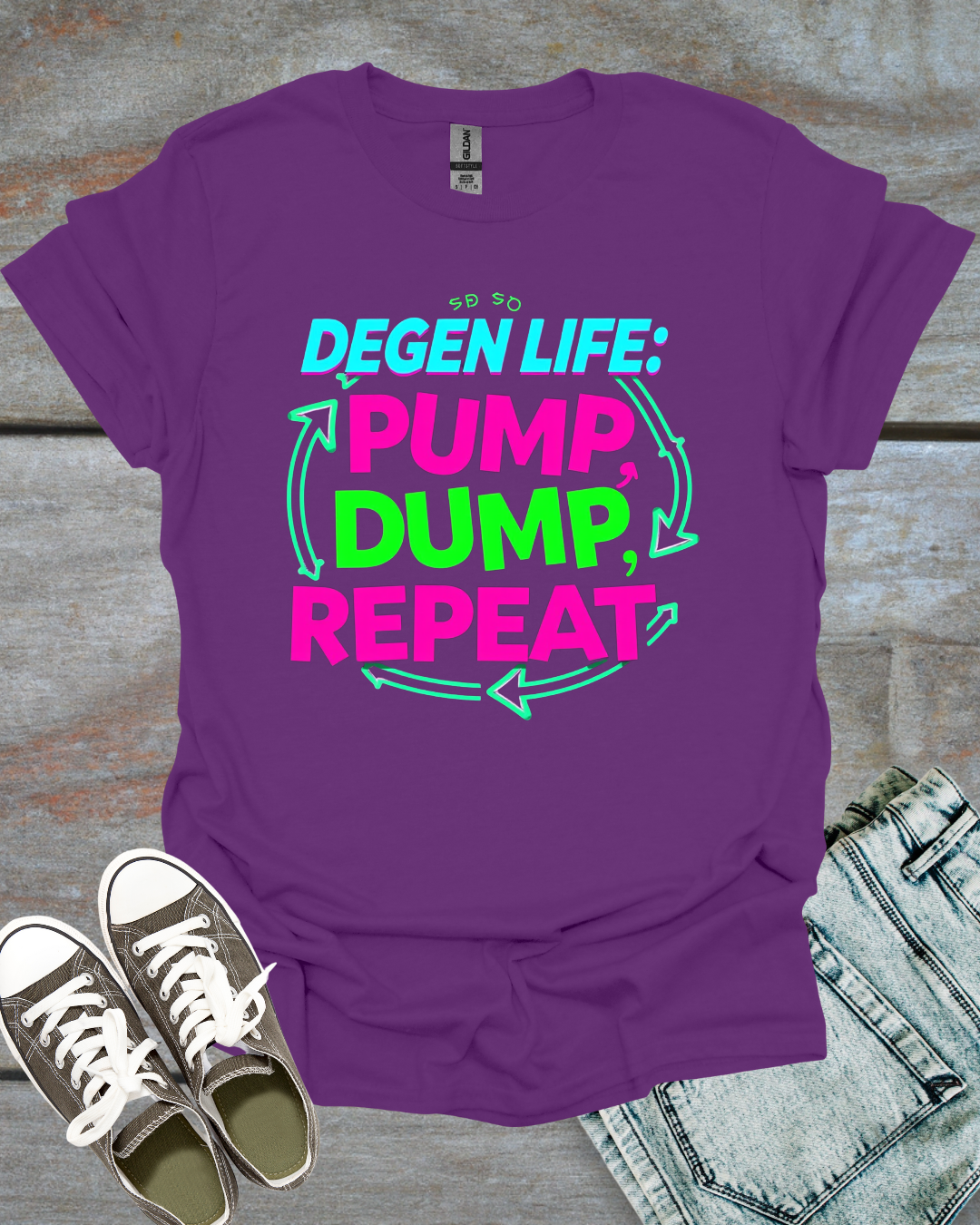 PUMP, DUMP, REPEAT Unisex T-Shirt