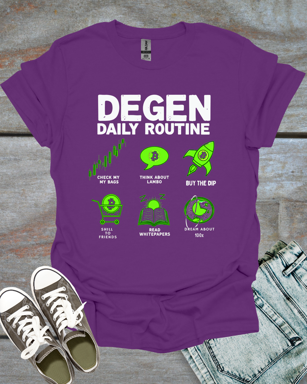 Degen Daily Routine T-shirt