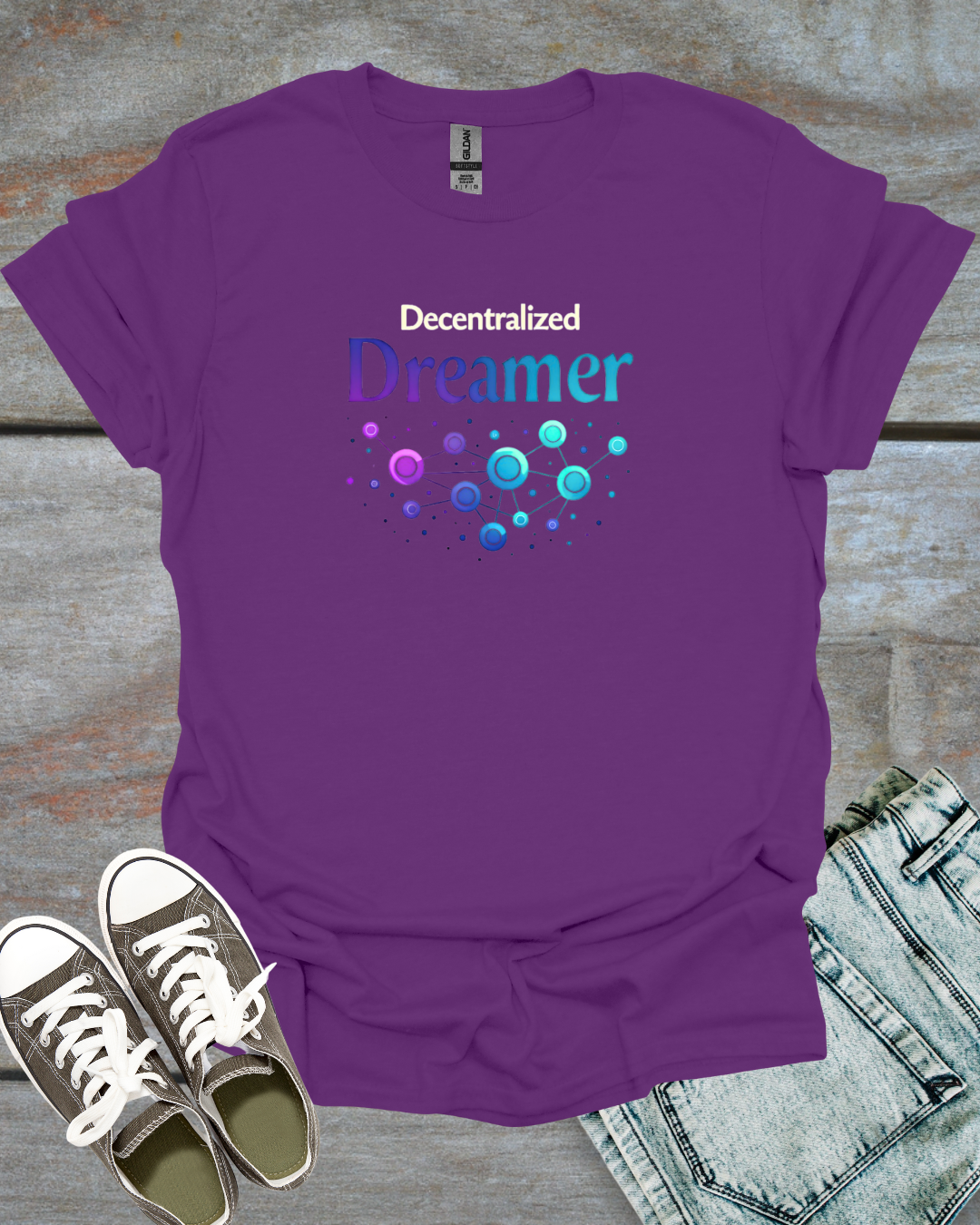 Blockchain Decentralized Dreamer T-Shirt