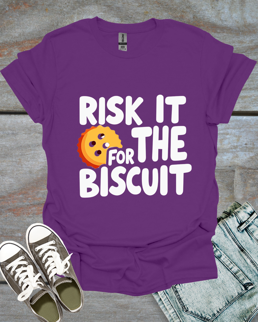 RISK IT for the Biscuit T-Shirt