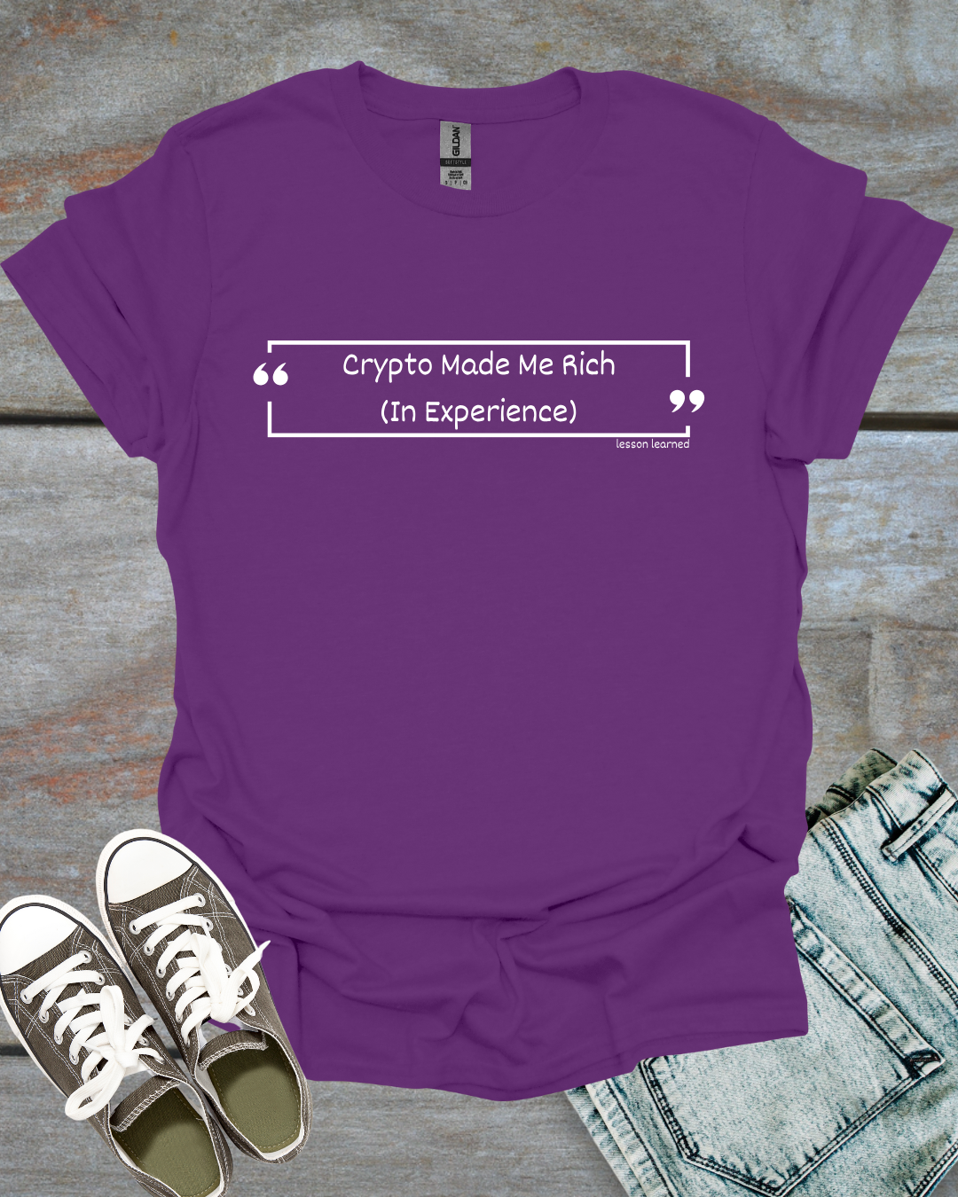 Crypto Made me Rich T-Shirt