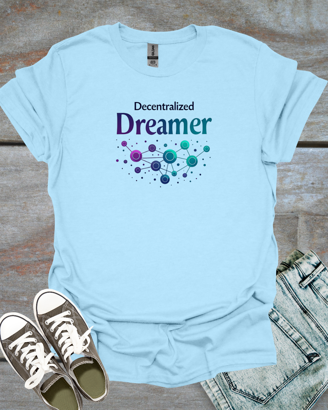 Blockchain Decentralized Dreamer T-Shirt