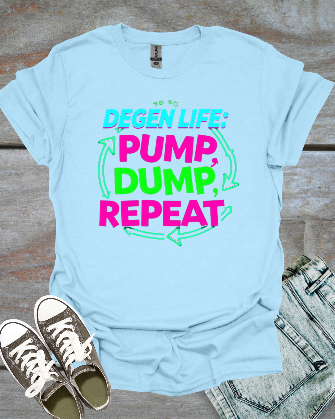 PUMP, DUMP, REPEAT Unisex T-Shirt