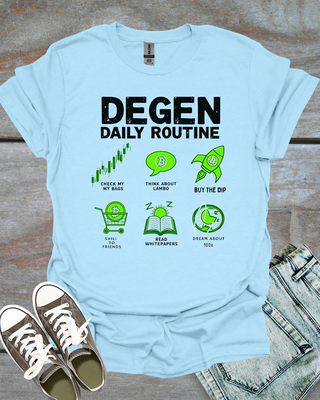 Degen Daily Routine T-shirt