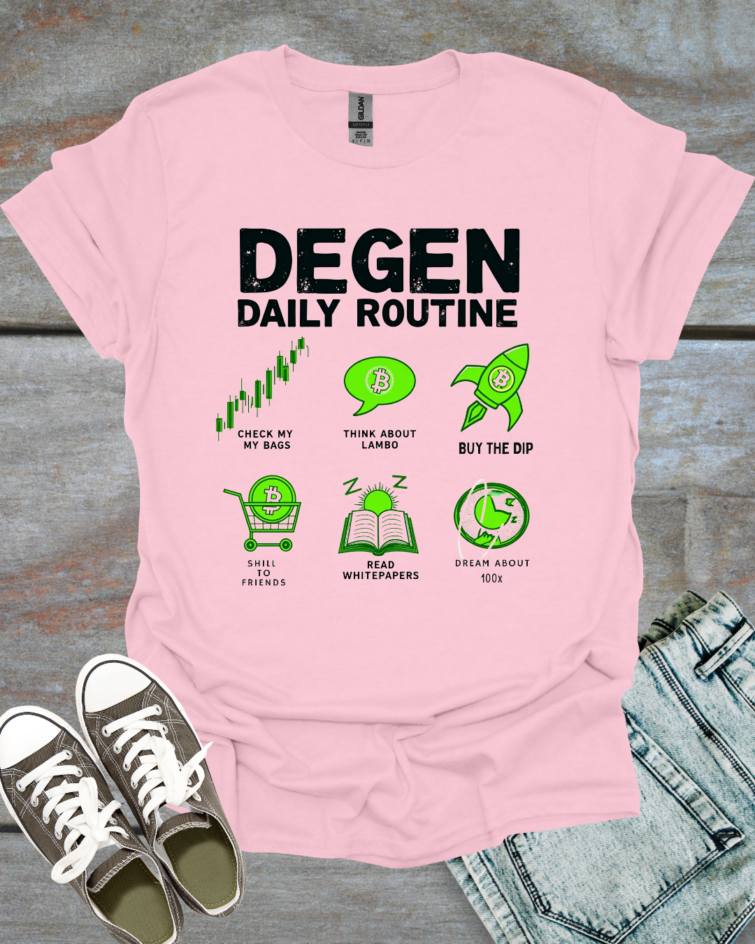 Degen Daily Routine T-shirt