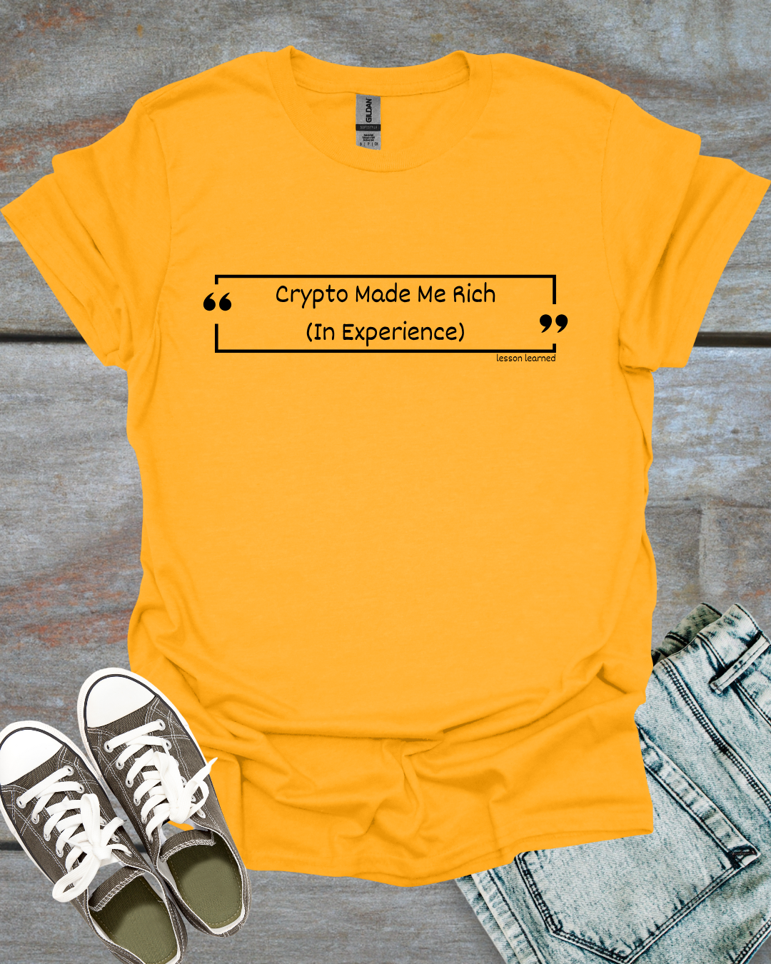 Crypto Made me Rich T-Shirt