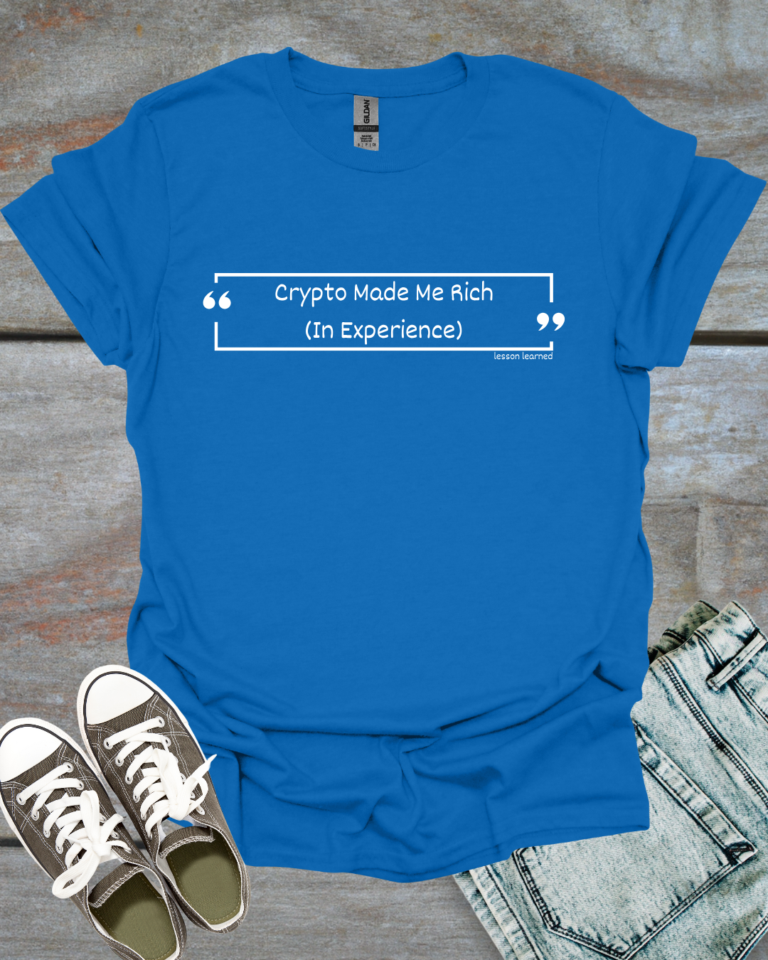 Crypto Made me Rich T-Shirt