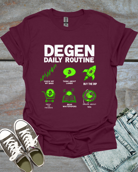 Degen Daily Routine T-shirt