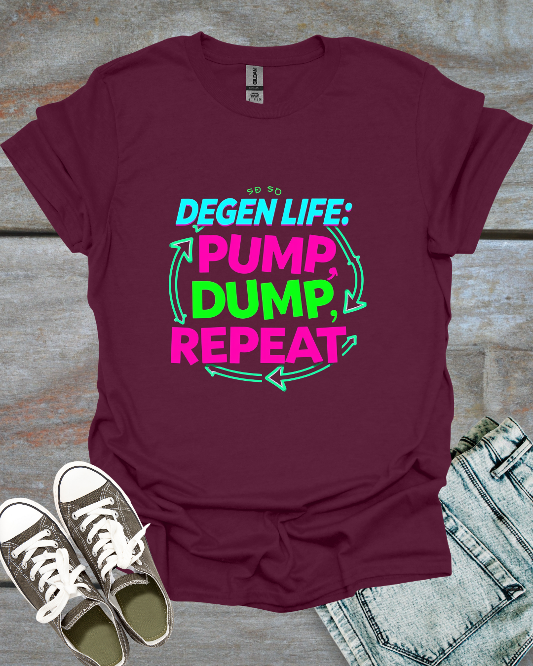 PUMP, DUMP, REPEAT Unisex T-Shirt